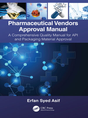 cover image of Pharmaceutical Vendors Approval Manual